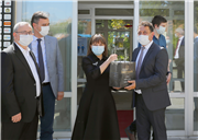 KUZEY MAKEDONYA EĞİTİM VE BİLİM BAKANI MİLA CAROVSKA VE BERABERİNDEKİ HEYET, “TRAKYA ÜNİVERSİTESİ TEKNOPARK” MODELİNİ YERİNDE İNCELEDİ