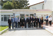 KUZEY MAKEDONYA EĞİTİM VE BİLİM BAKANI MİLA CAROVSKA VE BERABERİNDEKİ HEYET, “TRAKYA ÜNİVERSİTESİ TEKNOPARK” MODELİNİ YERİNDE İNCELEDİ