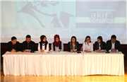 ÜNİVERSİTEMİZDE İSTİKLAL MARŞIMIZIN KABULÜ VE MEHMET AKİF ERSOY ANLATILDI