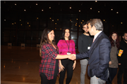 REKTÖRÜMÜZ SİNEMA GÜNLERİNDE ÖĞRENCİLERLE BULUŞTU