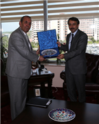 EDİRNE LİSESİ’NDEN YETİŞENLER DERNEĞİ’NDEN REKTÖRÜMÜZE ZİYARET