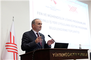 REKTÖRÜMÜZ FEN VE MÜHENDİSLİK LİSANS PROGRAMLARI ZORUNLU İŞYERİ UYGULAMA EĞİTİMİ PROGRAMI BİLGİLENDİRME TOPLANTISI’NA KATILDI