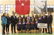 TRAKYA ÜNİVERSİTELER BİRLİĞİ VOLEYBOL TURNAVASI SONA ERDİ
