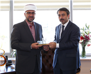 İSKEÇE MÜFTÜSÜ VE GÜMÜLCİNE MUAVİN KONSOLOSU ZİYARETİ