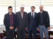 İSKEÇE MÜFTÜSÜ VE GÜMÜLCİNE MUAVİN KONSOLOSU ZİYARETİ