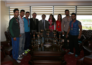 ŞAMPİYONLARDAN REKTÖRÜMÜZE ZİYARET