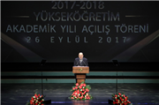 YÜKSEKÖĞRETİM KURULU 2017-2018 AKADEMİK YILI AÇILIŞ TÖRENİ GERÇEKLEŞTİRİLDİ