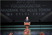 YÜKSEKÖĞRETİM KURULU 2017-2018 AKADEMİK YILI AÇILIŞ TÖRENİ GERÇEKLEŞTİRİLDİ