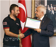 PEHLİVAN ELEKTRAK EKİBİNDEN VALİMİZE ZİYARET
