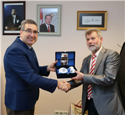 BULGARİSTAN GABROVO TEKNİK ÜNİVERSİTESİ’NDEN REKTÖR YARDIMCISI PROF. DR. MÜMİN ŞAHİN’E ZİYARET