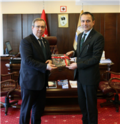FİLİBE BAŞKONSOLOSU HÜSEYİN ERGANİ’DEN TRAKYA ÜNİVERSİTESİ REKTÖRÜ PROF. DR. ERHAN TABAKOĞLU’NA ZİYARET...