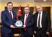 UDEF’TEN TRAKYA ÜNİVERSİTESİ REKTÖRÜ PROF. DR. ERHAN TABAKOĞLU’NA ZİYARET