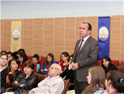 PROF.DR. NAİM SAĞLAM ÜNİVERSİTEMİZİN KONUĞU OLDU