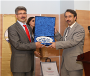 PROF.DR. NAİM SAĞLAM ÜNİVERSİTEMİZİN KONUĞU OLDU