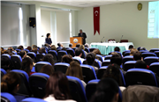 DR. ADNAN TEKŞEN ÜNİVERSİTEMİZİN KONUĞUYDU