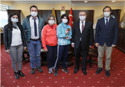 2021 IBSA JUDO GRAND PRİX’İNDEN ALTIN MADALYA İLE DÖNEN ECEM TAŞIN’DAN ZİYARET