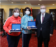 2021 IBSA JUDO GRAND PRİX’İNDEN ALTIN MADALYA İLE DÖNEN ECEM TAŞIN’DAN ZİYARET