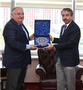 AK PARTİ İL BAŞKANINDAN REKTÖRÜMÜZE ZİYARET
