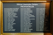 EDİRNE LİSESİ MÜZESİ AÇILDI