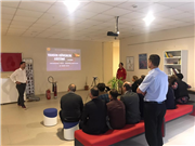 TRAKYA ÜNİVERSİTESİ SAĞLIK KÜLTÜR VE SPOR DAİRE BAŞKANLIĞI PERSONELİNE YANGIN VE DEPREM KONULARINDA EĞİTİMİ VERİLDİ