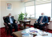 KOSOVA CUMHURİYETİ BÖLGESEL KALKINMA BAKANI FİKRİM DAMKA’DAN, REKTÖR PROF. DR. ERHAN TABAKOĞLU’NA ZİYARET