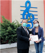REKTÖR PROF. DR. ERHAN TABAKOĞLU, ÖDÜL ALAN ÖĞRENCİLER İLE BİR ARAYA GELDİ