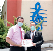 REKTÖR PROF. DR. ERHAN TABAKOĞLU, ÖDÜL ALAN ÖĞRENCİLER İLE BİR ARAYA GELDİ
