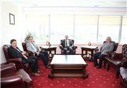 PROF. DR. MEHMET METİN HÜLAGÜ VE DR. ABDULVAHAP DARENDELİ’DEN ZİYARET