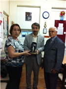 REKTÖRÜMÜZÜN İSKEÇE TEMASLARI