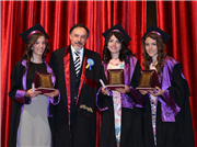 SAĞLIK BİLİMLERİ FAKÜLTESİ’NDE MEZUNİYET SEVİNCİ