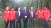 REKTÖRÜMÜZ ŞAMPİYONLAR İLE BİR ARAYA GELDİ