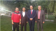 REKTÖRÜMÜZ ŞAMPİYONLAR İLE BİR ARAYA GELDİ