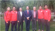 REKTÖRÜMÜZ ŞAMPİYONLAR İLE BİR ARAYA GELDİ