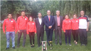 REKTÖRÜMÜZ ŞAMPİYONLAR İLE BİR ARAYA GELDİ