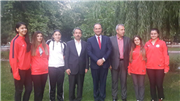 REKTÖRÜMÜZ ŞAMPİYONLAR İLE BİR ARAYA GELDİ