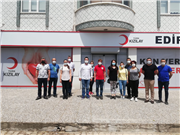 TRAKYA ÜNİVERSİTESİ SAĞLIK KÜLTÜR VE SPOR DAİRE BAŞKANLIĞI PERSONELİNDEN GÖNÜLLÜ KAN BAĞIŞI