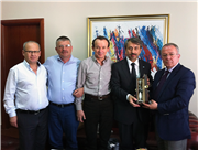 REKTÖRÜMÜZÜN ARNAVUTLUK TEMASLARI