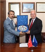 PRİZREN ÜNİVERSİTESİ’NDEN REKTÖRÜMÜZE ZİYARET