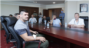 GÜREŞ CAMİASININ ÖNEMLİ İSİMLERİNDEN TRAKYA ÜNİVERSİTESİ’NE ZİYARET