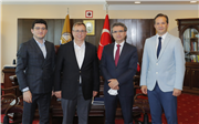 CUMHURİYET BAŞSAVCISI FATİH KARABACAK VE İDARE MAHKEMESİ BAŞKANI KUDRET DOĞAN’DAN VEDA ZİYARETİ