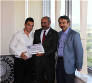 TETOVA DEVLET ÜNİVERSİTESİ TIP FAKÜLTESİ ÖĞRENCİLERİNİN SERTİFİKA TÖRENİ