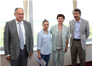 MAKEDONYA TETOVA DEVLET ÜNİVERSİTESİ TIP FAKÜLTESİ ÖĞRENCİLERİ SERTİFİKALARINI ALDILAR