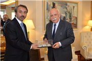 REKTÖRÜMÜZDEN KÜLTÜR VE TURİZM BAKANIMIZ PROF. DR. NABİ AVCI’YA ZİYARET