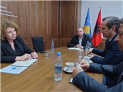 KOSOVA SANAYİ, GİRİŞİMCİLİK VE TİCARET BAKANI ROZETA HAJDARİ, TRAKYA ÜNİVERSİTESİ HEYETİNİ AĞIRLADI