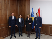 KOSOVA SANAYİ, GİRİŞİMCİLİK VE TİCARET BAKANI ROZETA HAJDARİ, TRAKYA ÜNİVERSİTESİ HEYETİNİ AĞIRLADI