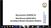 TRAKYA ÜNİVERSİTESİ UZUNKÖPRÜ MYO’DA ÇEVRİM İÇİ MEZUNİYET HEYECANI
