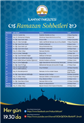 TRAKYA ÜNİVERSİTESİ İLAHİYAT FAKÜLTESİ’NDEN BİR KÜLTÜR HİZMETİ DAHA: “RAMAZAN SOHBETLERİ”