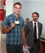 İLK KAYIT REKTÖRÜMÜZDEN