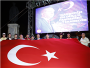 REKTÖRÜMÜZ DEMOKRASİ NÖBETİ’NDE