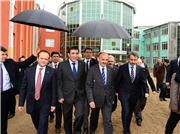 SAĞLIK BAKANI VE KALKINMA BAKANI ÜNİVERSİTEMİZ UZUNKÖPRÜ UYGULAMALI BİLİMLER YÜKSEKOKULU İNŞAATINI İNCELEDİLER